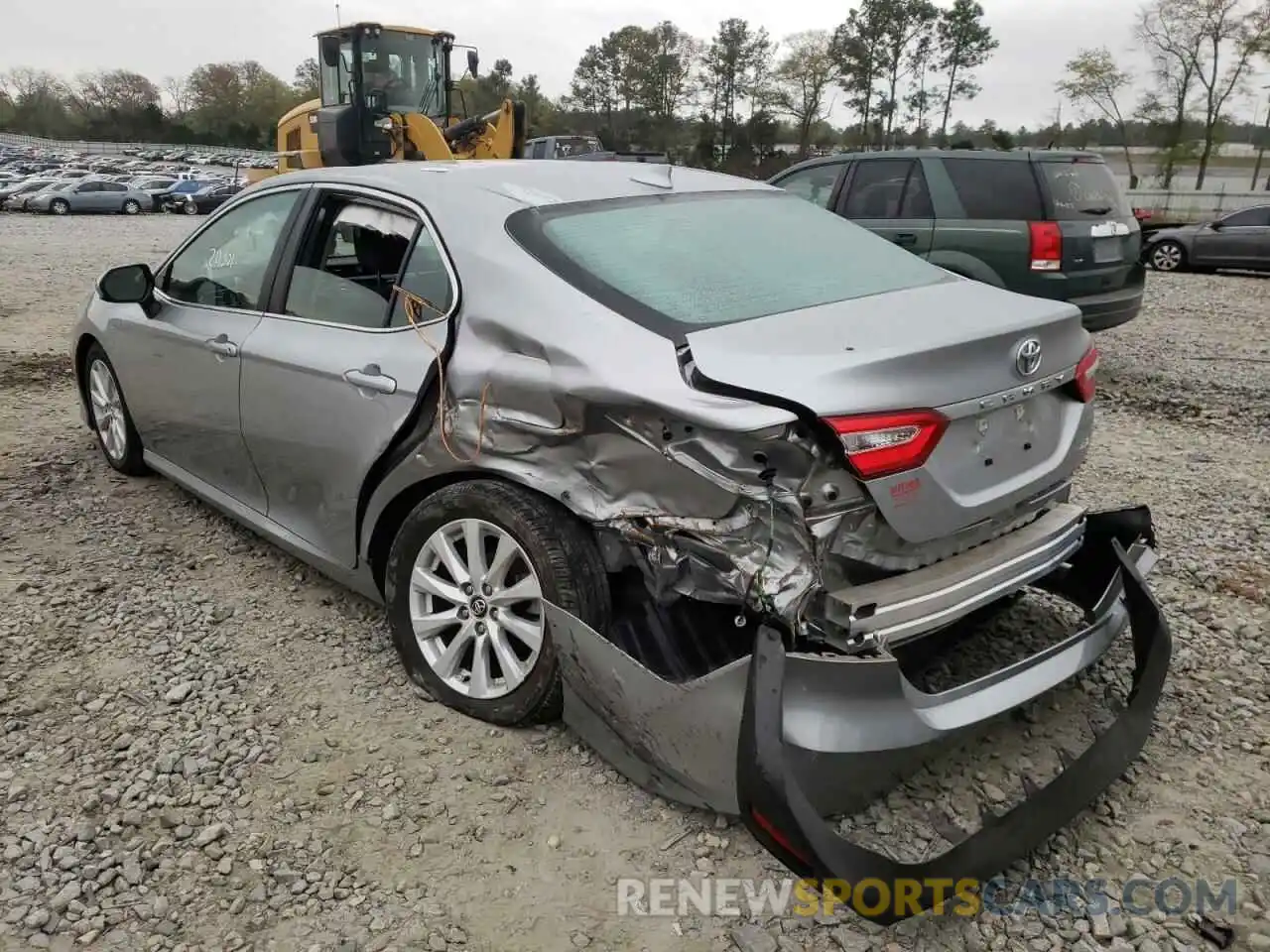 3 Photograph of a damaged car 4T1C11AK8LU335483 TOYOTA CAMRY 2020