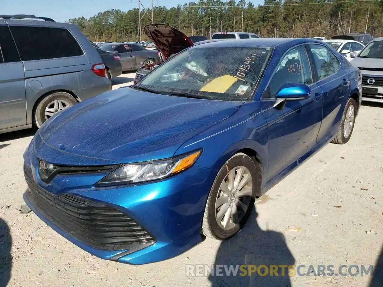 2 Photograph of a damaged car 4T1C11AK8LU340442 TOYOTA CAMRY 2020