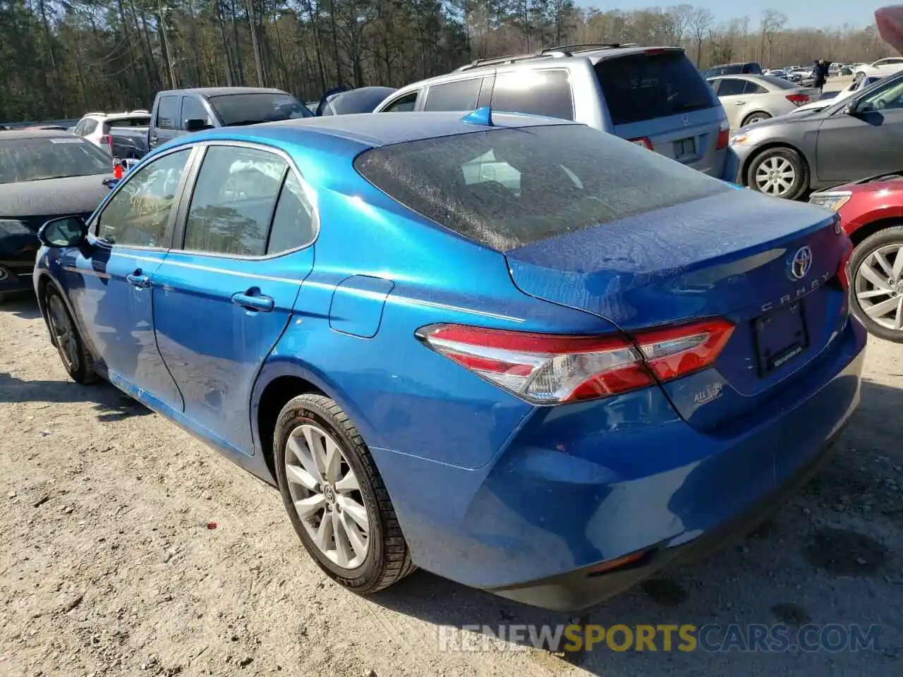 3 Photograph of a damaged car 4T1C11AK8LU340442 TOYOTA CAMRY 2020