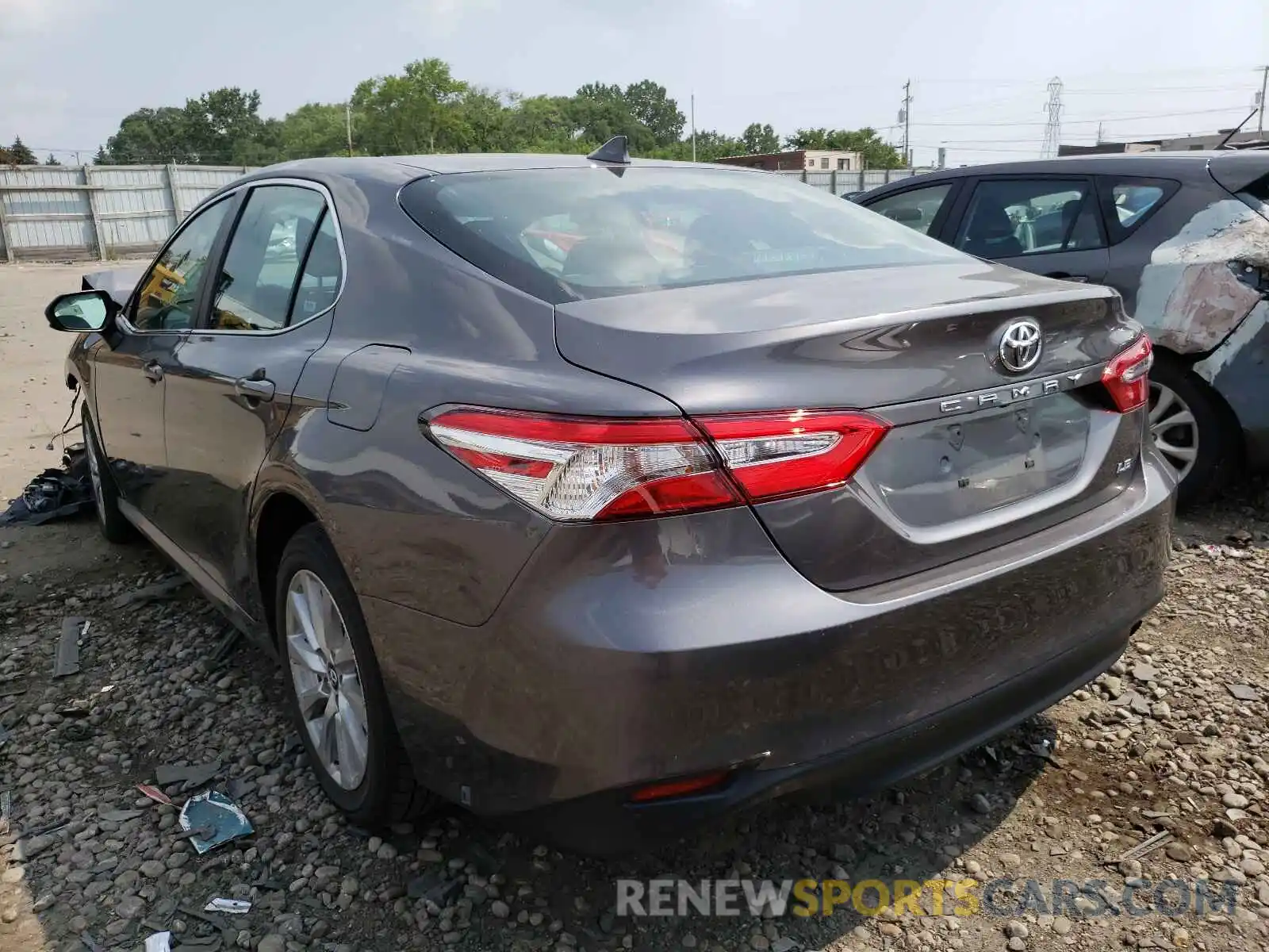 3 Photograph of a damaged car 4T1C11AK8LU343227 TOYOTA CAMRY 2020