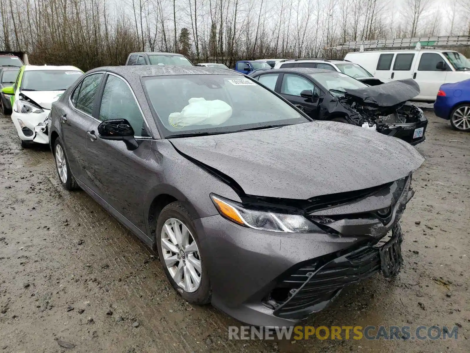 1 Photograph of a damaged car 4T1C11AK8LU344376 TOYOTA CAMRY 2020