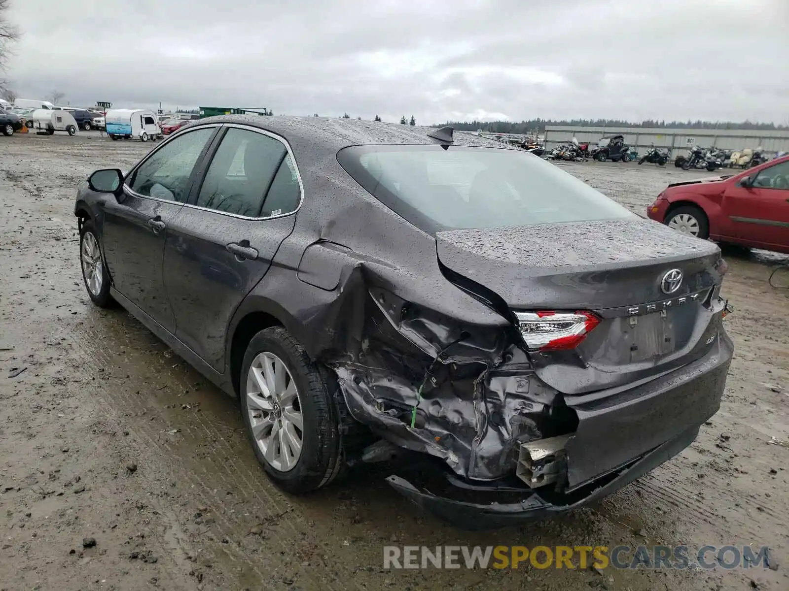 3 Photograph of a damaged car 4T1C11AK8LU344376 TOYOTA CAMRY 2020