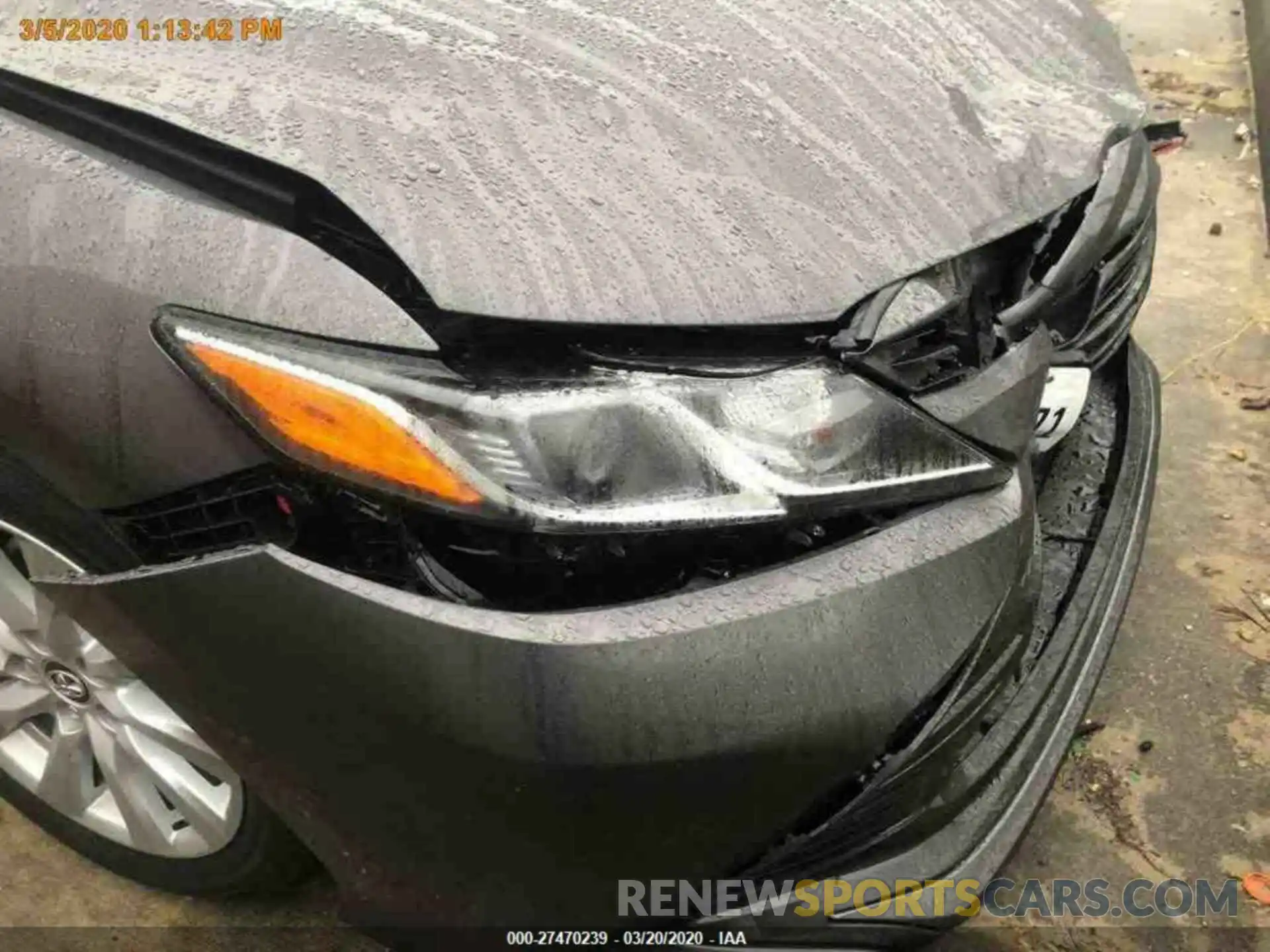 7 Photograph of a damaged car 4T1C11AK8LU347231 TOYOTA CAMRY 2020