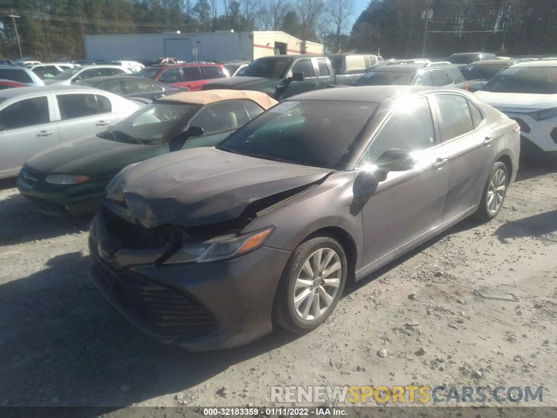 2 Photograph of a damaged car 4T1C11AK8LU350906 TOYOTA CAMRY 2020