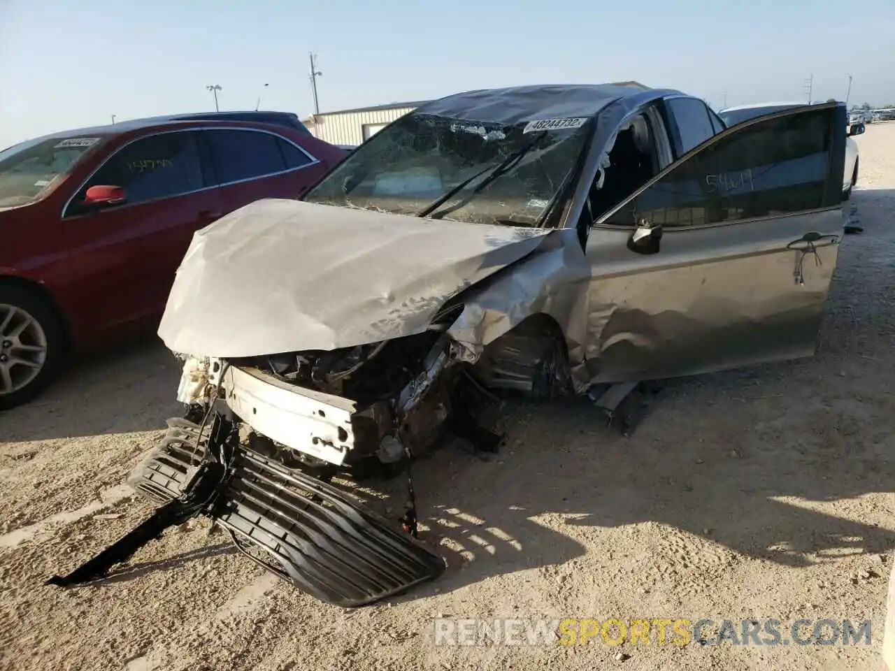 2 Photograph of a damaged car 4T1C11AK8LU356740 TOYOTA CAMRY 2020