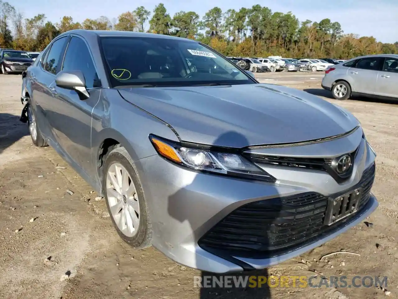 1 Photograph of a damaged car 4T1C11AK8LU362909 TOYOTA CAMRY 2020