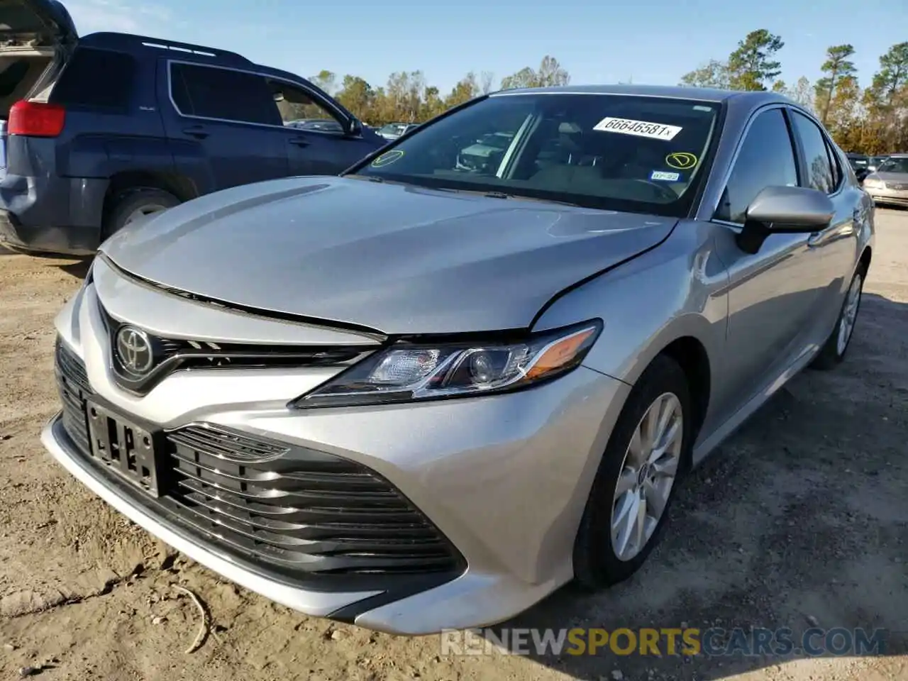 2 Photograph of a damaged car 4T1C11AK8LU362909 TOYOTA CAMRY 2020