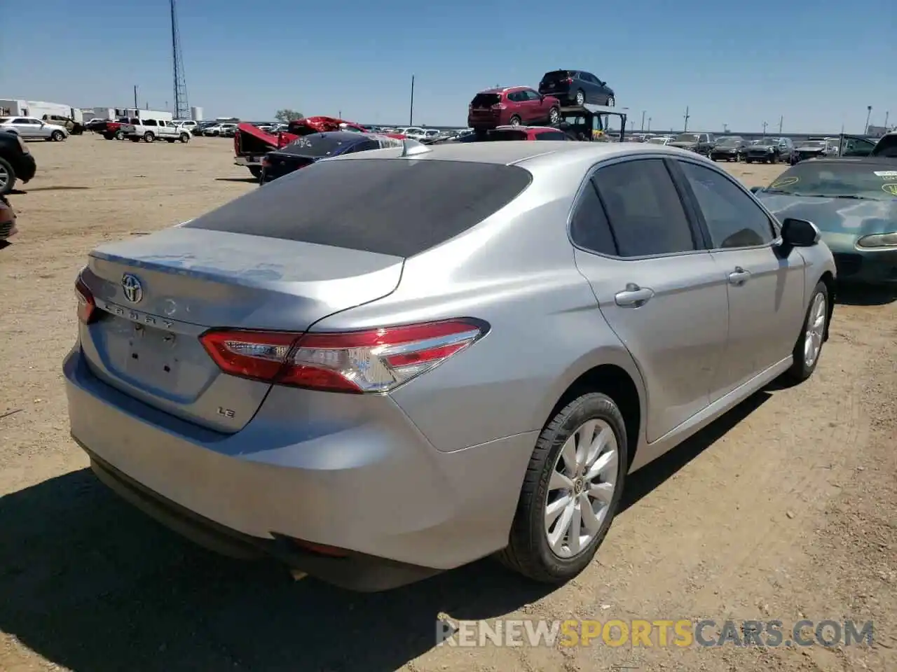 4 Photograph of a damaged car 4T1C11AK8LU365017 TOYOTA CAMRY 2020