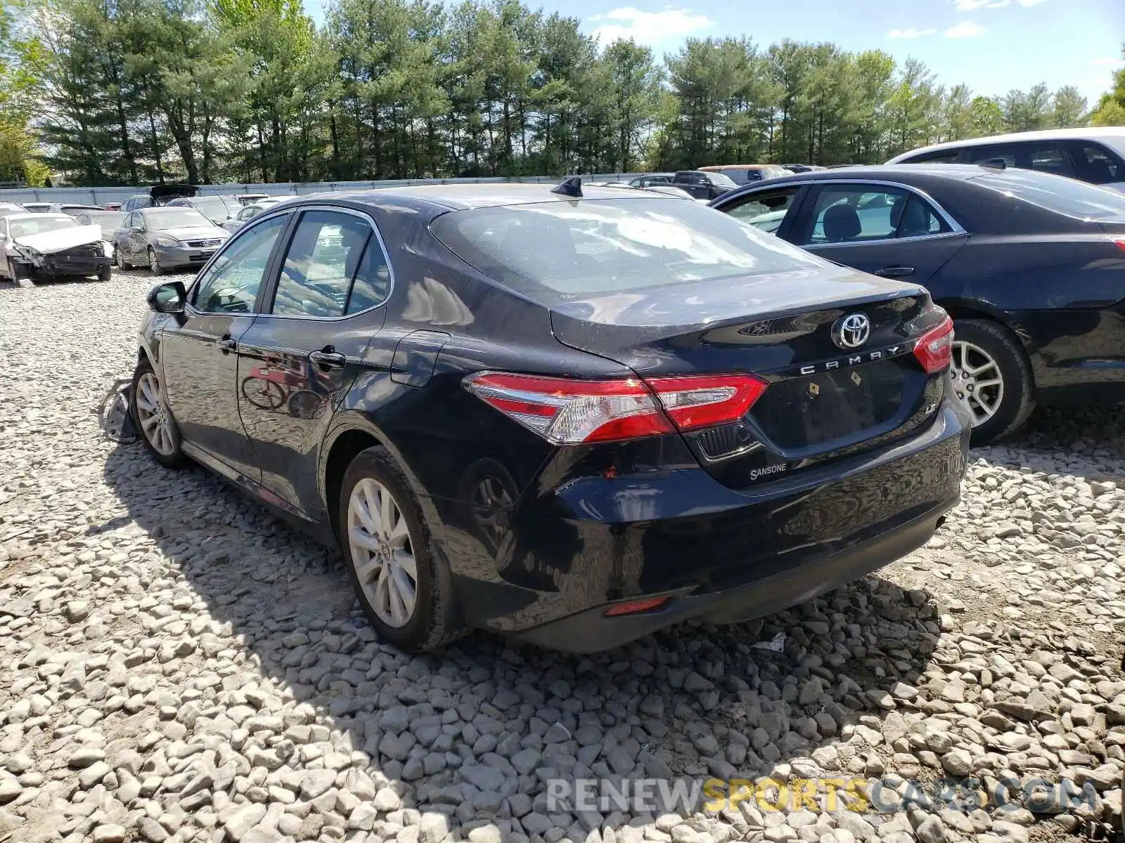 3 Photograph of a damaged car 4T1C11AK8LU366958 TOYOTA CAMRY 2020