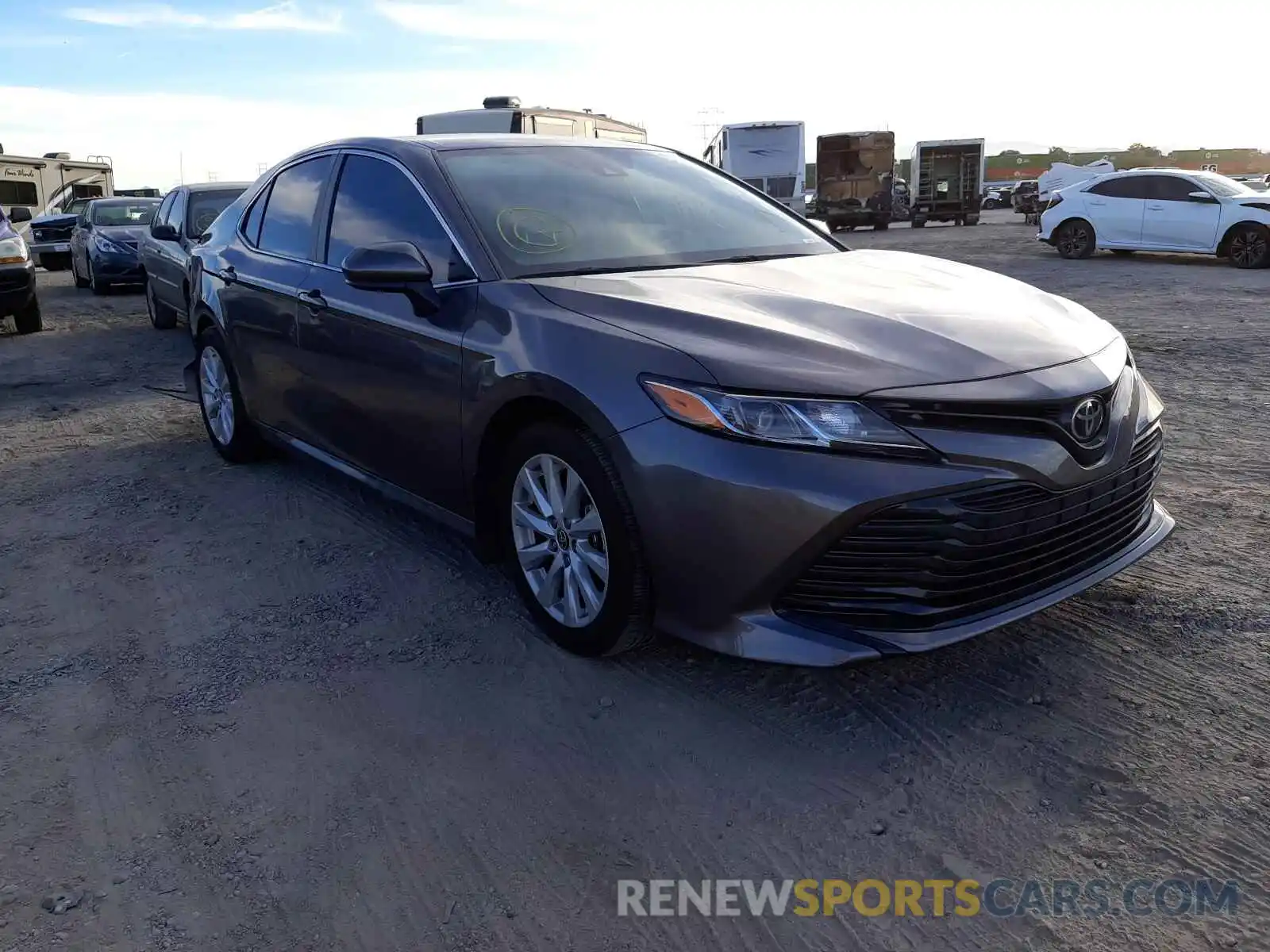 1 Photograph of a damaged car 4T1C11AK8LU382173 TOYOTA CAMRY 2020