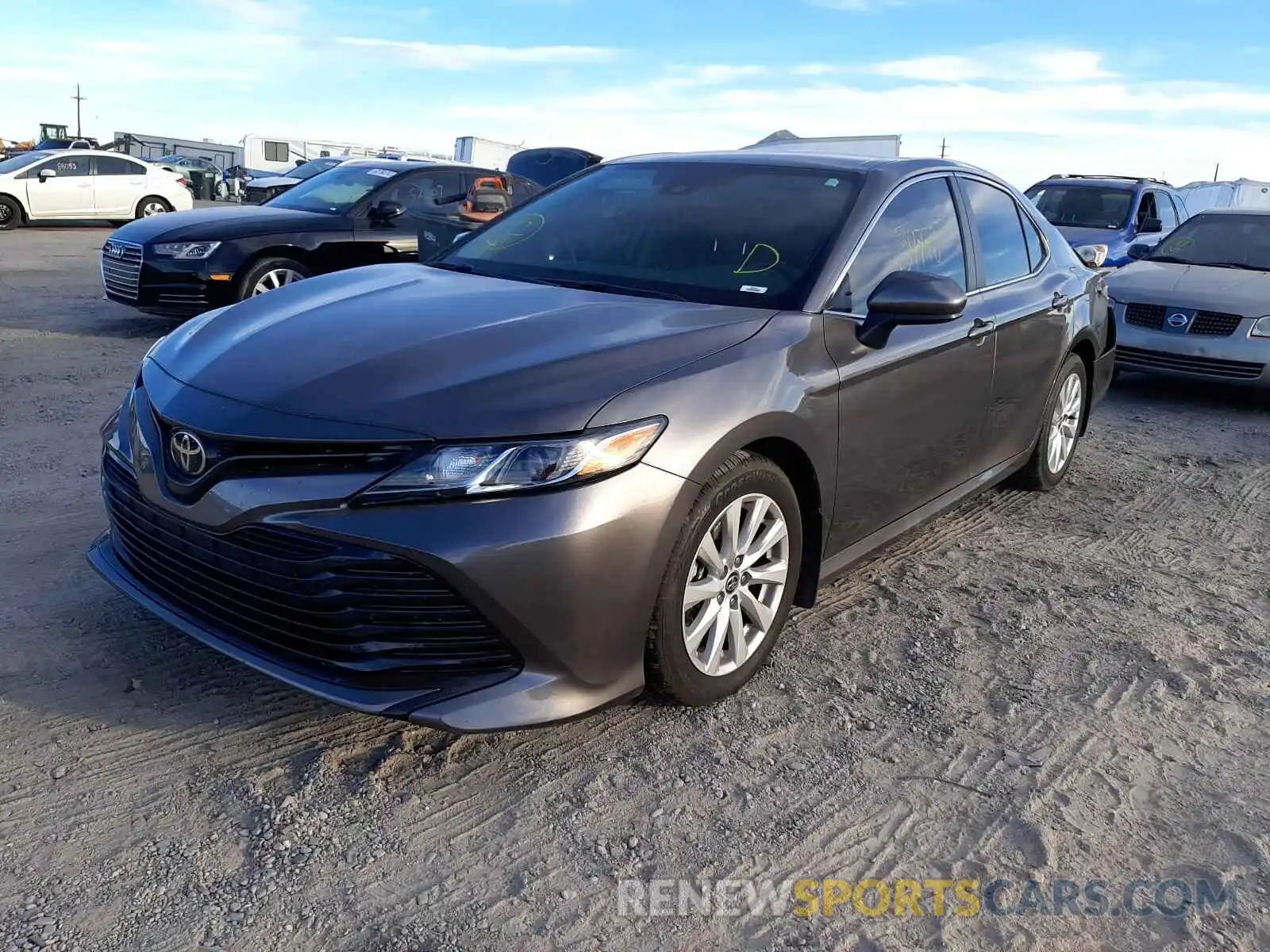 2 Photograph of a damaged car 4T1C11AK8LU382173 TOYOTA CAMRY 2020