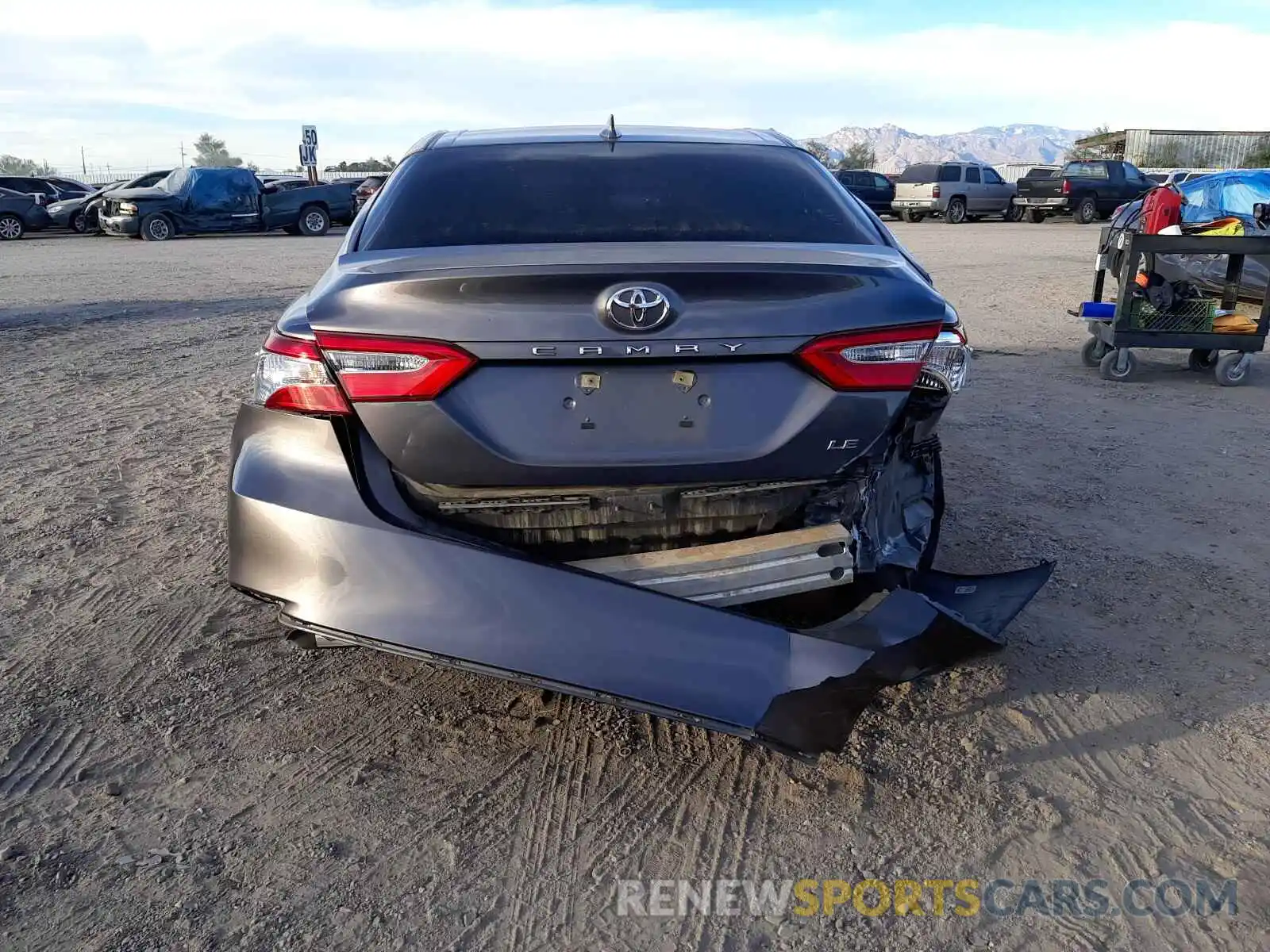 9 Photograph of a damaged car 4T1C11AK8LU382173 TOYOTA CAMRY 2020