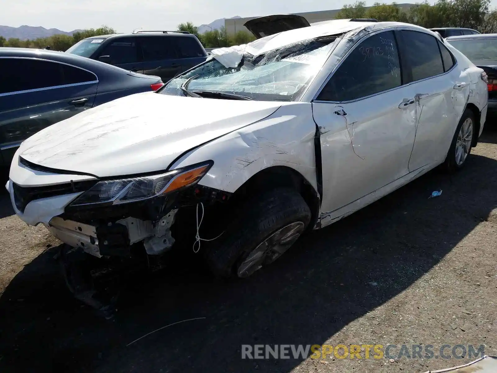 2 Photograph of a damaged car 4T1C11AK8LU385994 TOYOTA CAMRY 2020