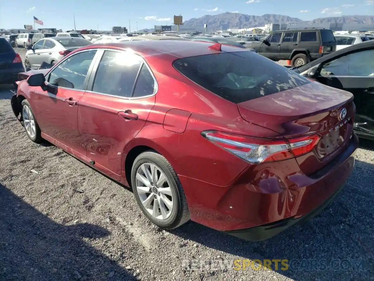 3 Photograph of a damaged car 4T1C11AK8LU386093 TOYOTA CAMRY 2020