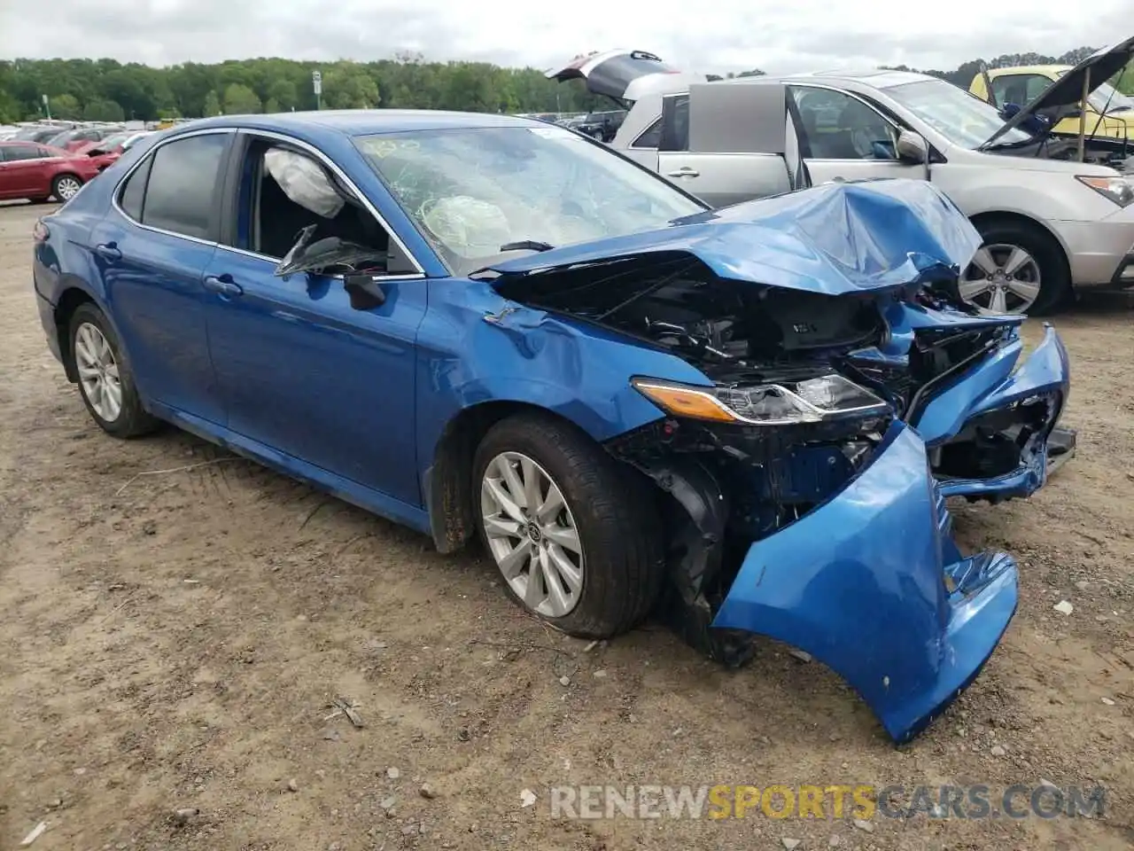 1 Photograph of a damaged car 4T1C11AK8LU390922 TOYOTA CAMRY 2020