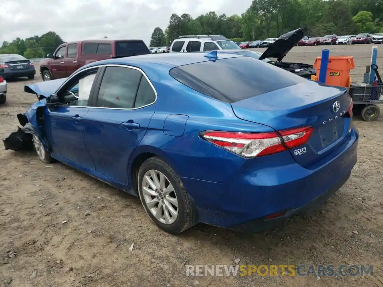 3 Photograph of a damaged car 4T1C11AK8LU390922 TOYOTA CAMRY 2020