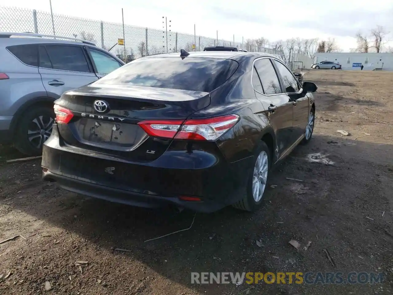 4 Photograph of a damaged car 4T1C11AK8LU502702 TOYOTA CAMRY 2020