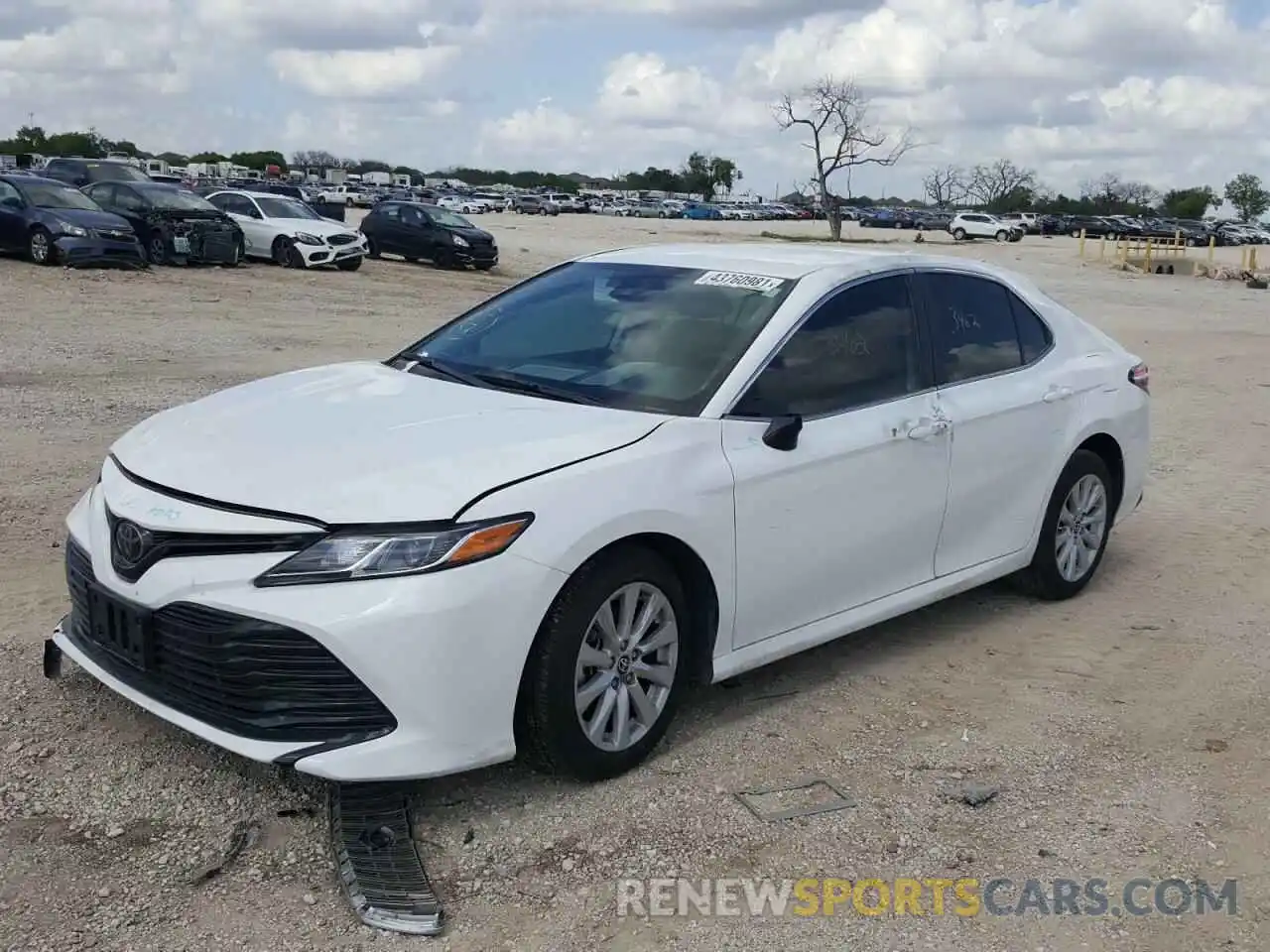 2 Photograph of a damaged car 4T1C11AK8LU503929 TOYOTA CAMRY 2020