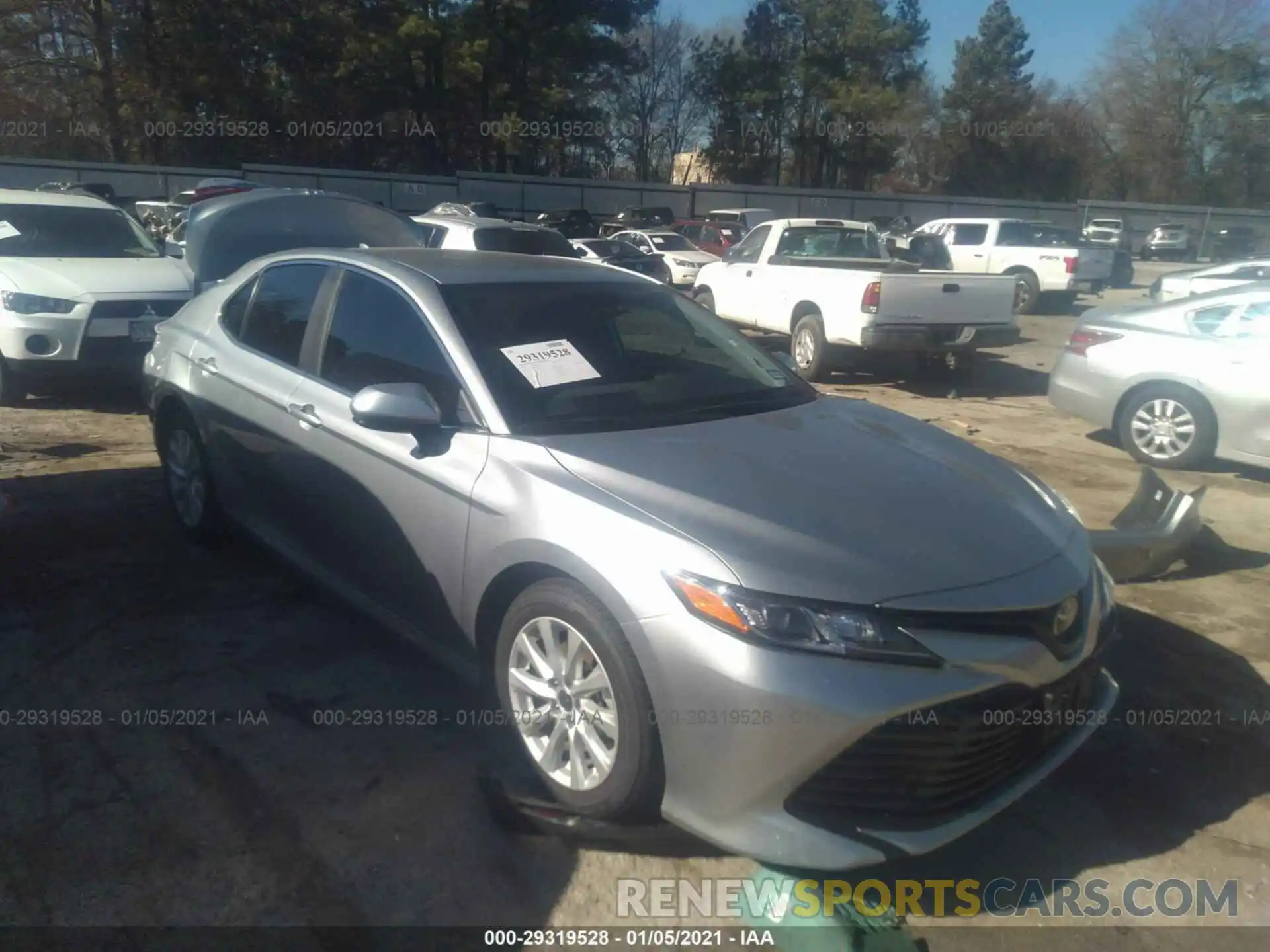 1 Photograph of a damaged car 4T1C11AK8LU504661 TOYOTA CAMRY 2020