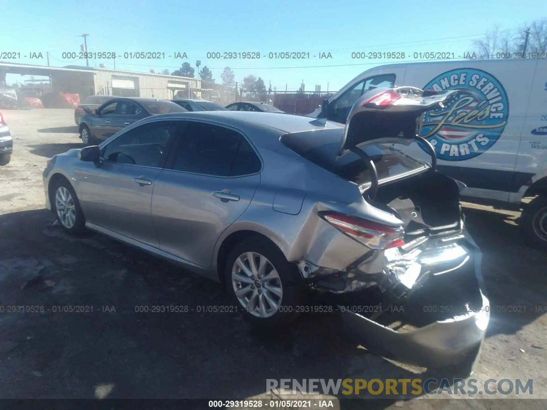 3 Photograph of a damaged car 4T1C11AK8LU504661 TOYOTA CAMRY 2020