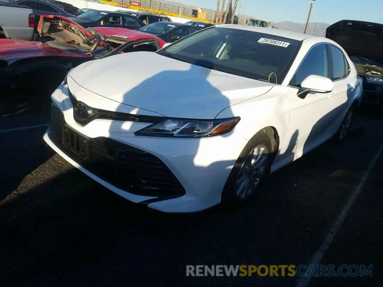 2 Photograph of a damaged car 4T1C11AK8LU511058 TOYOTA CAMRY 2020