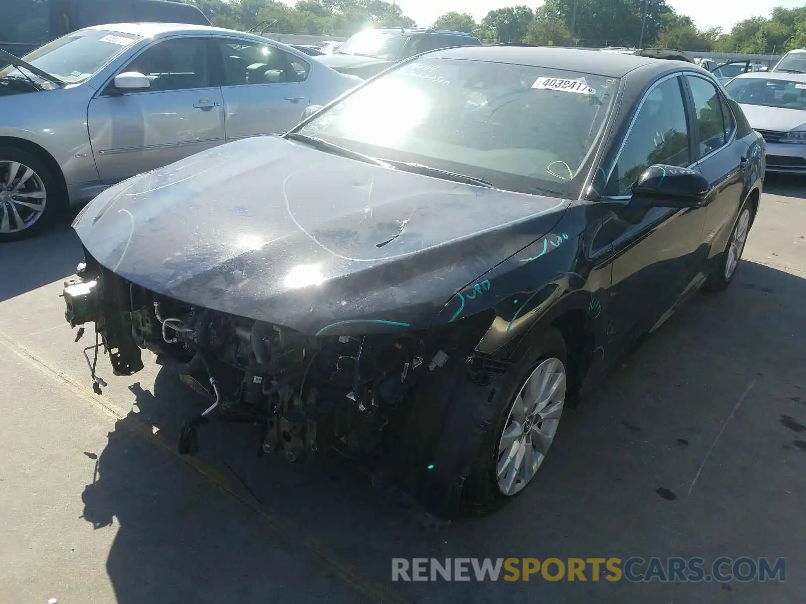 2 Photograph of a damaged car 4T1C11AK8LU864979 TOYOTA CAMRY 2020