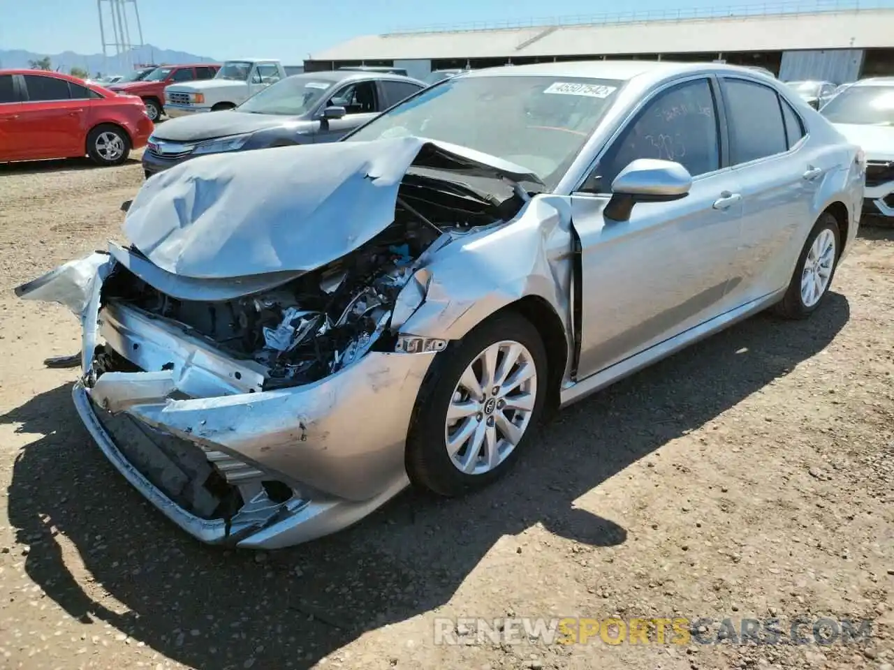 2 Photograph of a damaged car 4T1C11AK8LU870183 TOYOTA CAMRY 2020