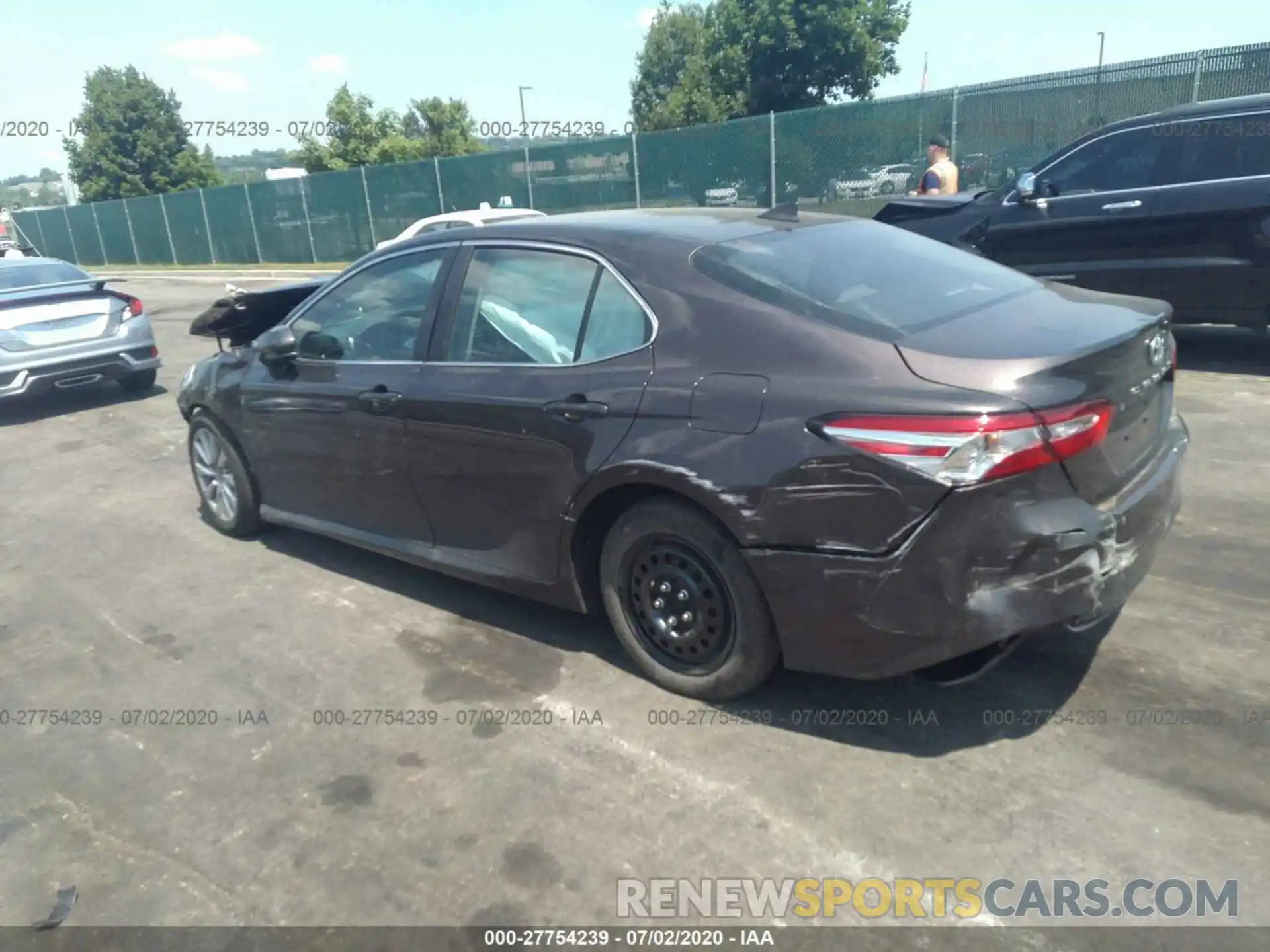 3 Photograph of a damaged car 4T1C11AK8LU872502 TOYOTA CAMRY 2020