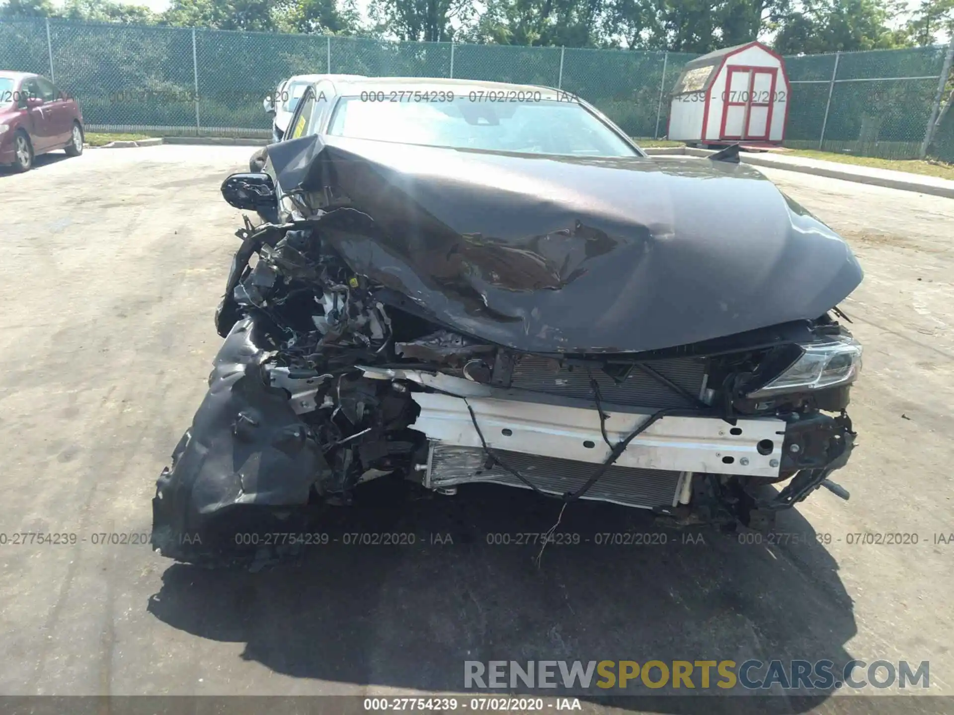 6 Photograph of a damaged car 4T1C11AK8LU872502 TOYOTA CAMRY 2020