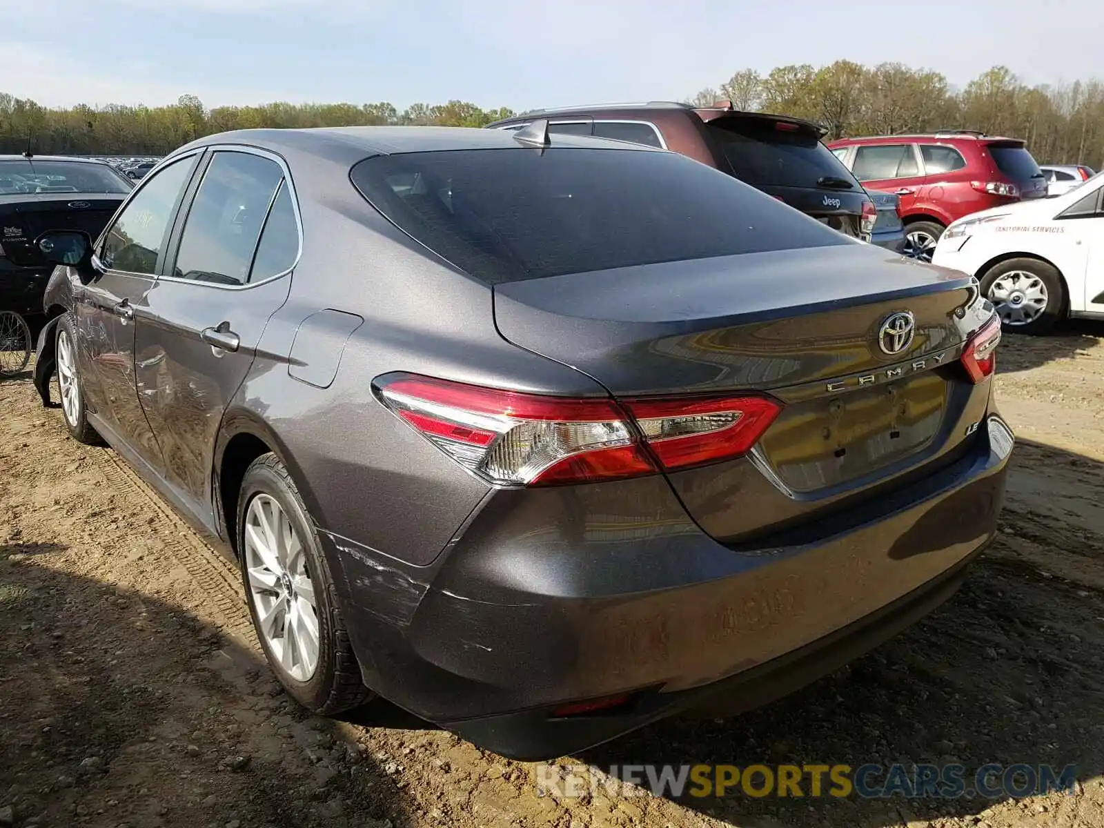 3 Photograph of a damaged car 4T1C11AK8LU879109 TOYOTA CAMRY 2020