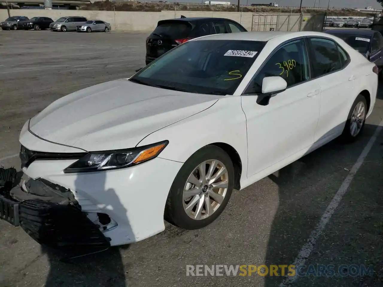 2 Photograph of a damaged car 4T1C11AK8LU879563 TOYOTA CAMRY 2020