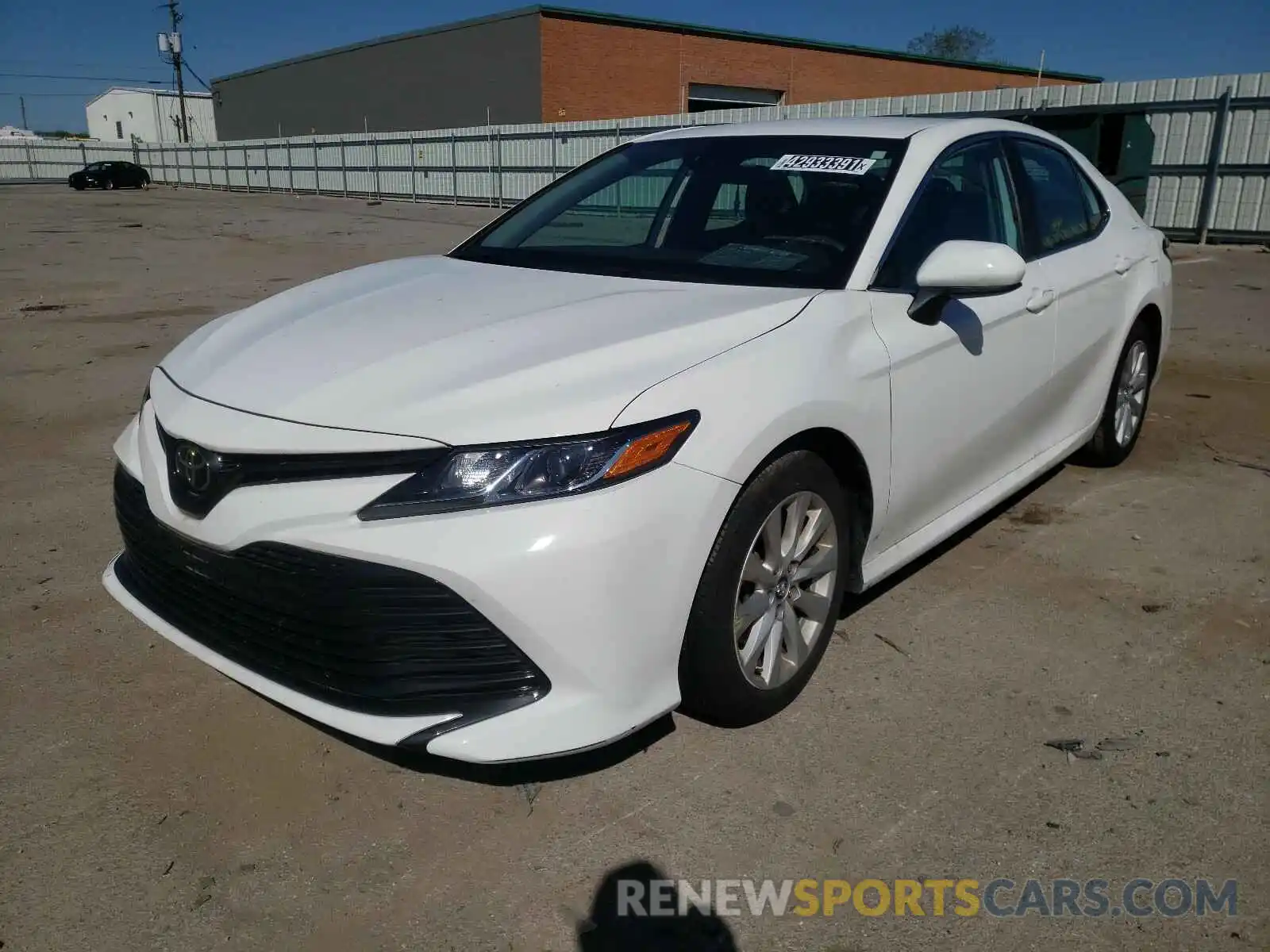 2 Photograph of a damaged car 4T1C11AK8LU885489 TOYOTA CAMRY 2020