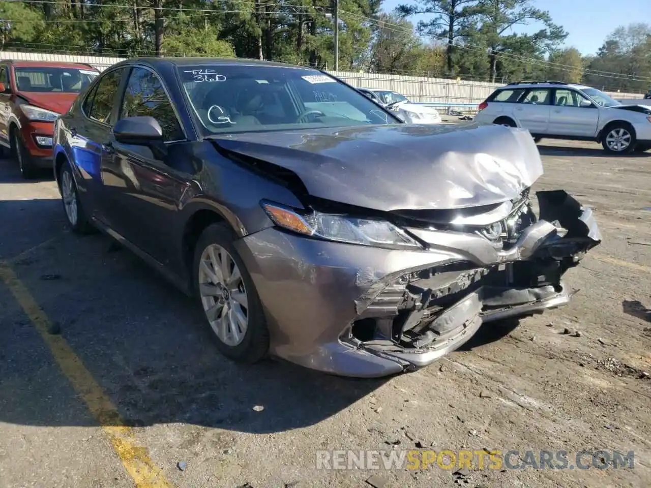 1 Photograph of a damaged car 4T1C11AK8LU888277 TOYOTA CAMRY 2020