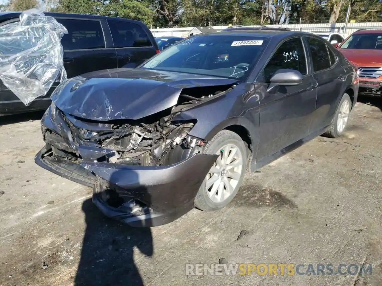 2 Photograph of a damaged car 4T1C11AK8LU888277 TOYOTA CAMRY 2020