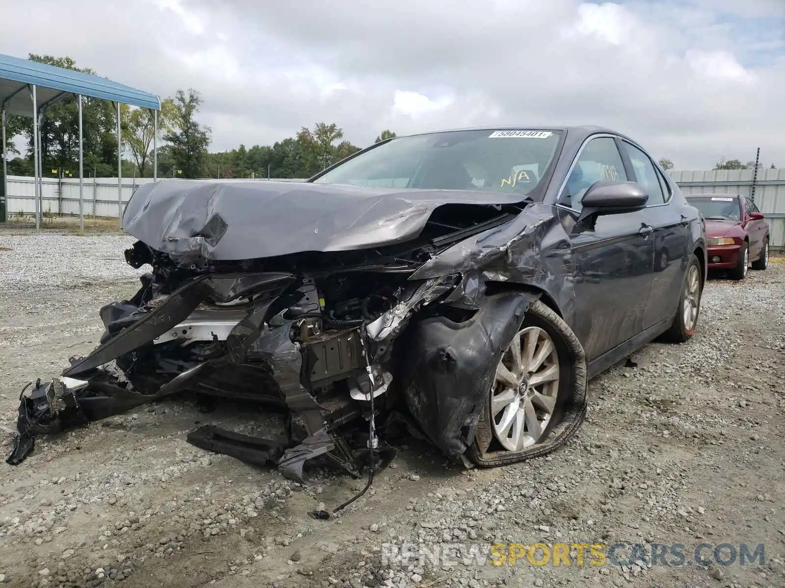 2 Photograph of a damaged car 4T1C11AK8LU890773 TOYOTA CAMRY 2020