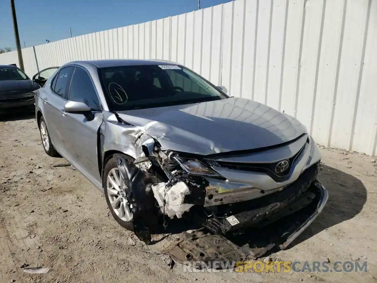 1 Photograph of a damaged car 4T1C11AK8LU898856 TOYOTA CAMRY 2020