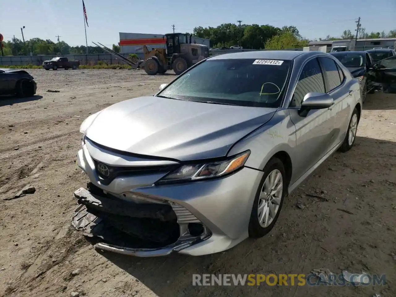 2 Photograph of a damaged car 4T1C11AK8LU898856 TOYOTA CAMRY 2020