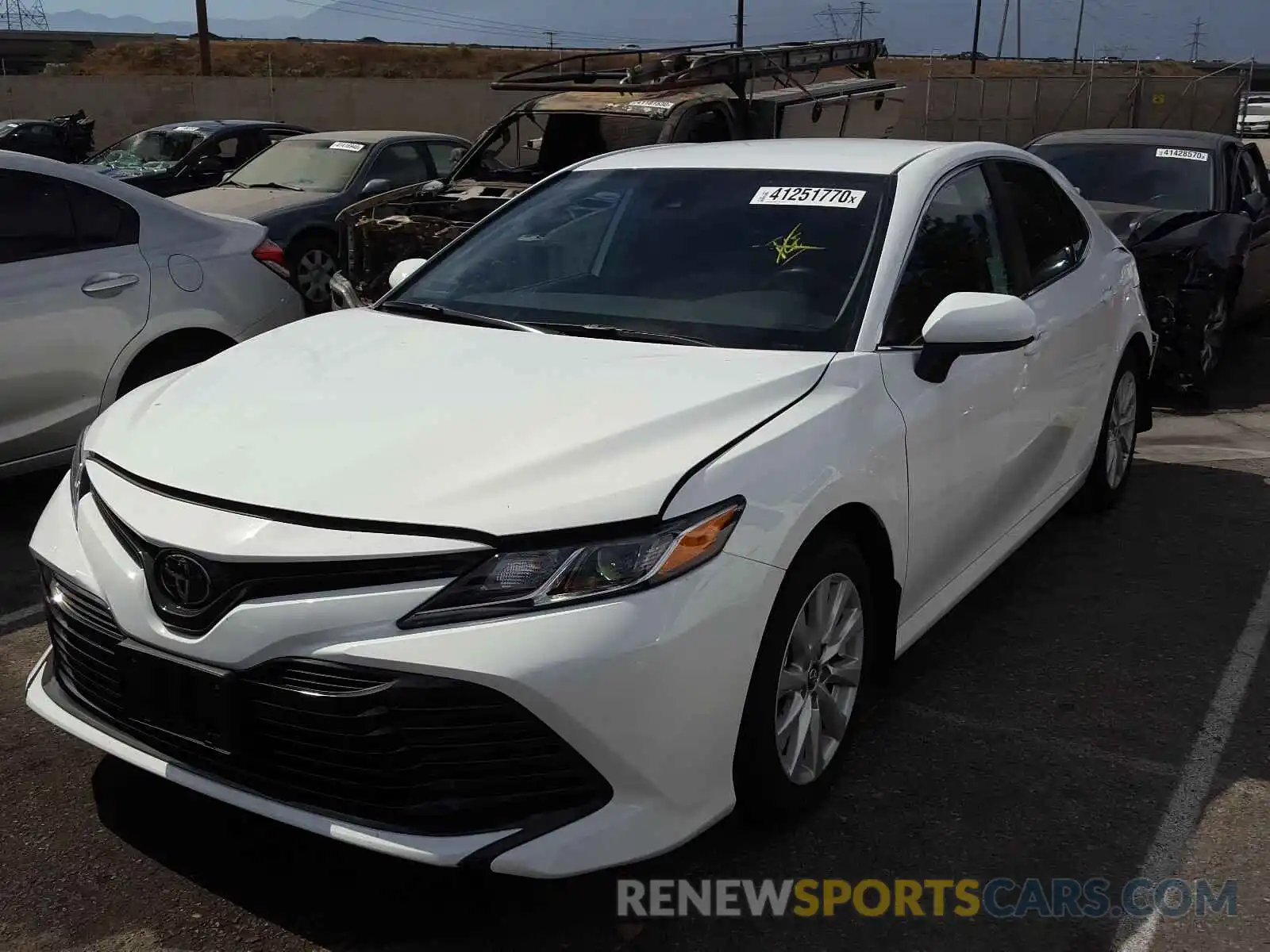 2 Photograph of a damaged car 4T1C11AK8LU899506 TOYOTA CAMRY 2020