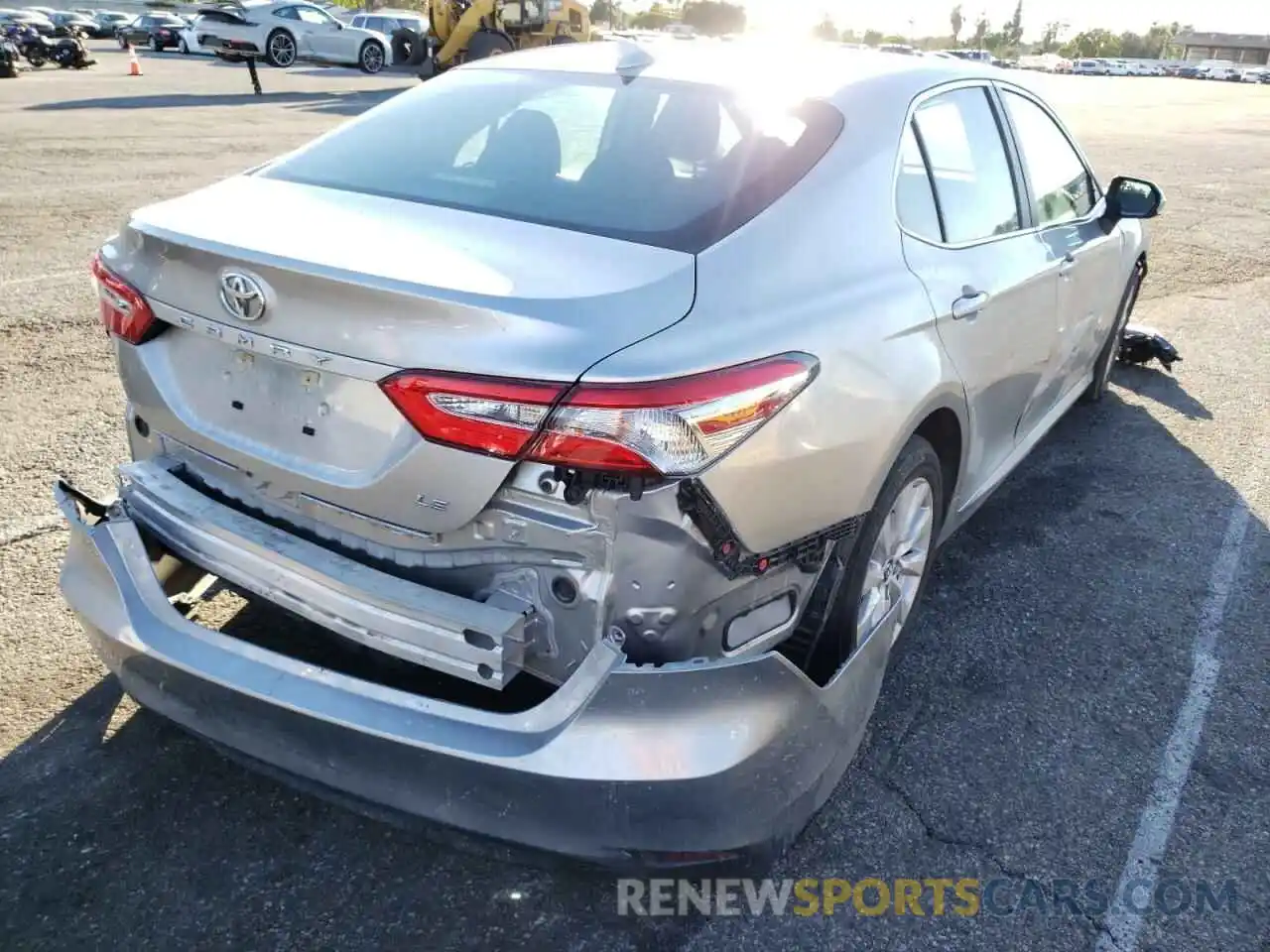 4 Photograph of a damaged car 4T1C11AK8LU903666 TOYOTA CAMRY 2020