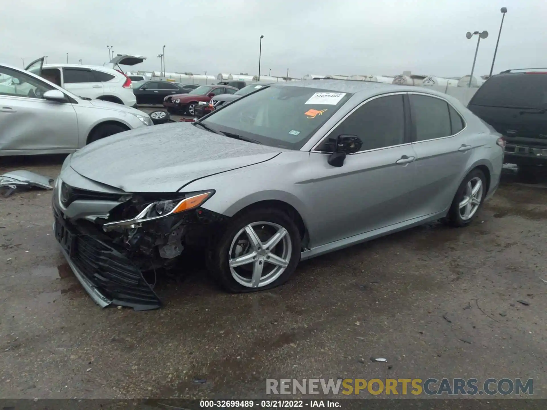 2 Photograph of a damaged car 4T1C11AK8LU904901 TOYOTA CAMRY 2020