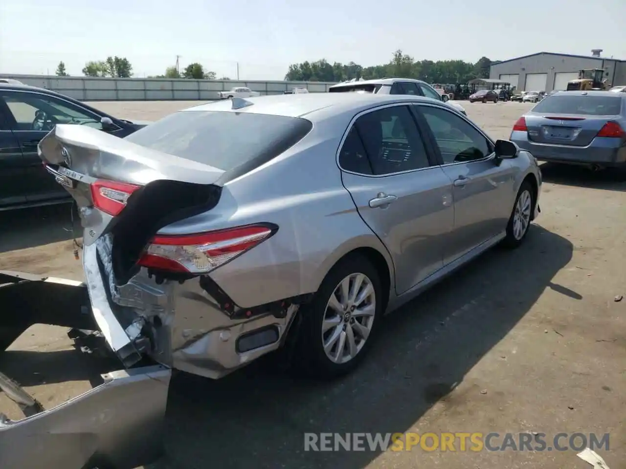 4 Photograph of a damaged car 4T1C11AK8LU906292 TOYOTA CAMRY 2020