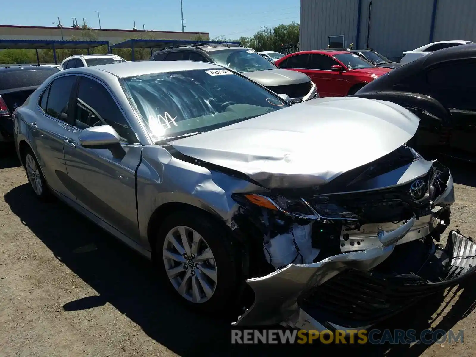 1 Photograph of a damaged car 4T1C11AK8LU910651 TOYOTA CAMRY 2020