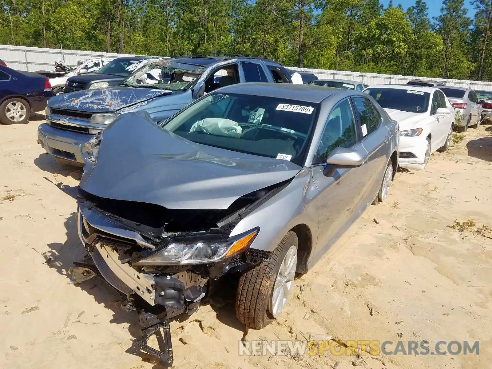 2 Photograph of a damaged car 4T1C11AK8LU914294 TOYOTA CAMRY 2020