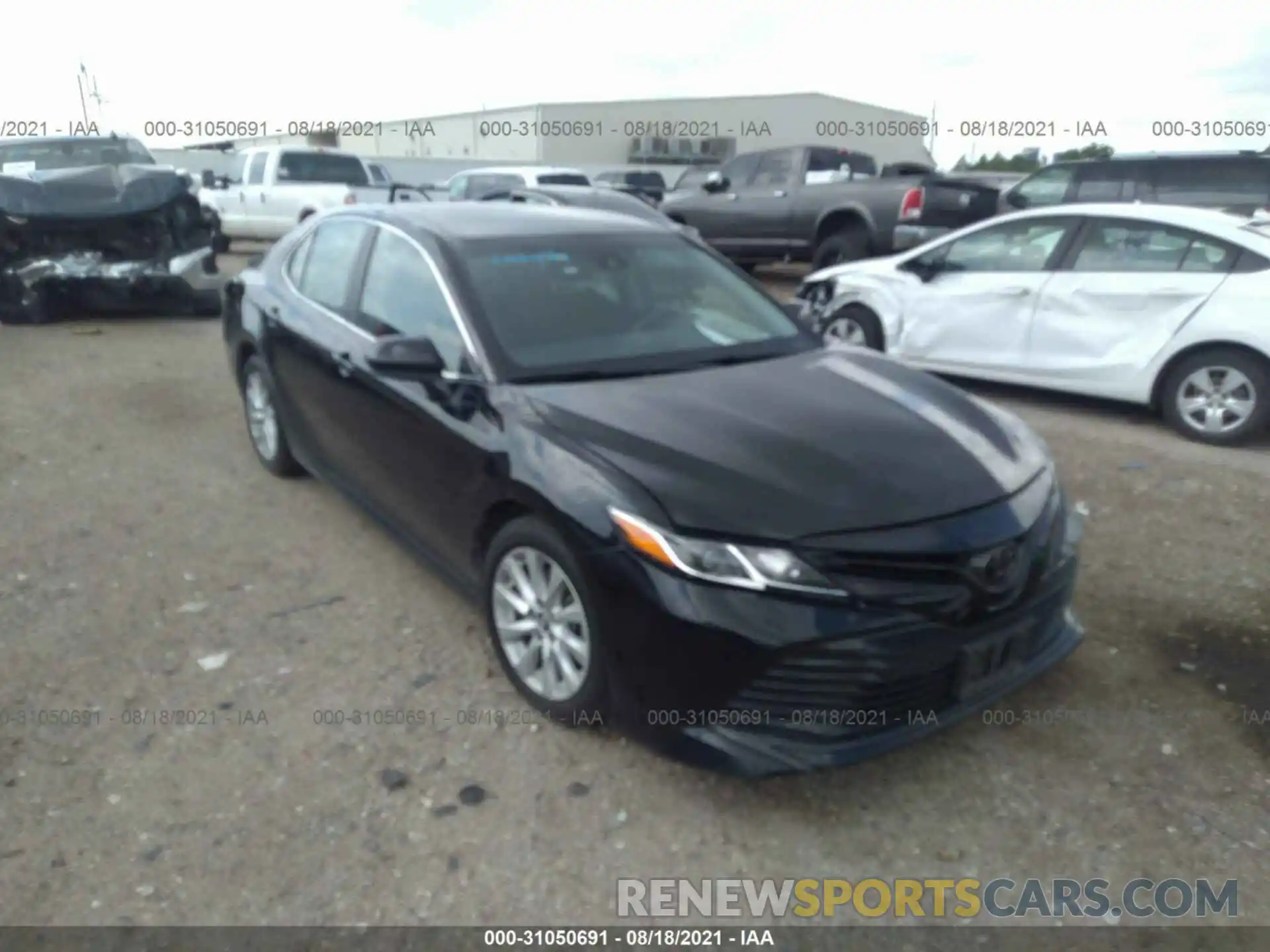 1 Photograph of a damaged car 4T1C11AK8LU917261 TOYOTA CAMRY 2020