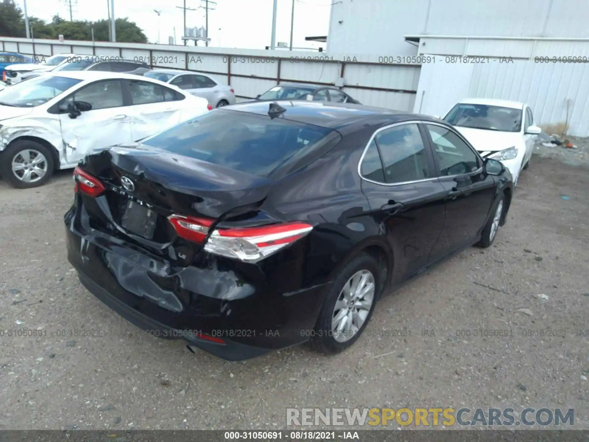 4 Photograph of a damaged car 4T1C11AK8LU917261 TOYOTA CAMRY 2020