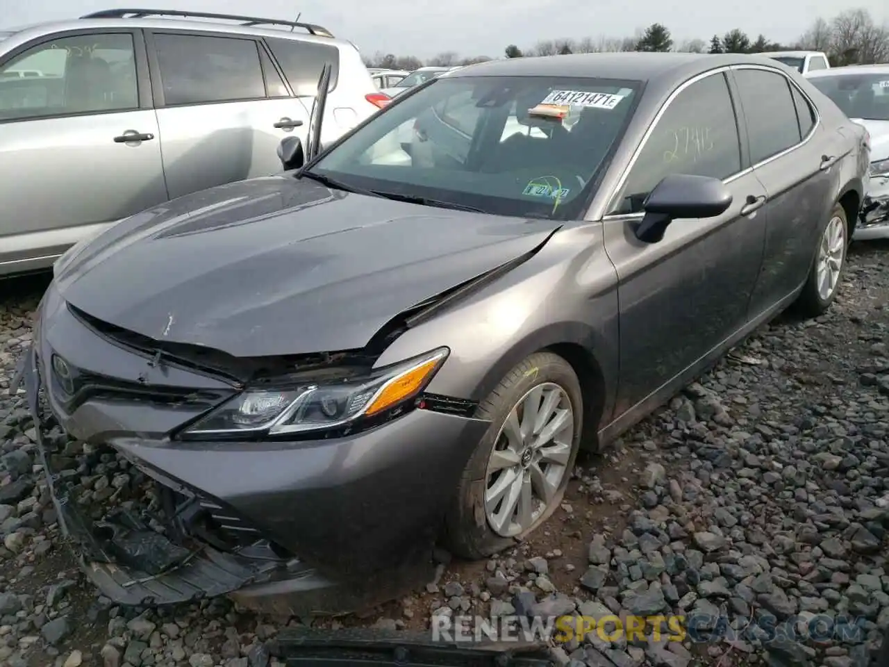 2 Photograph of a damaged car 4T1C11AK8LU918460 TOYOTA CAMRY 2020