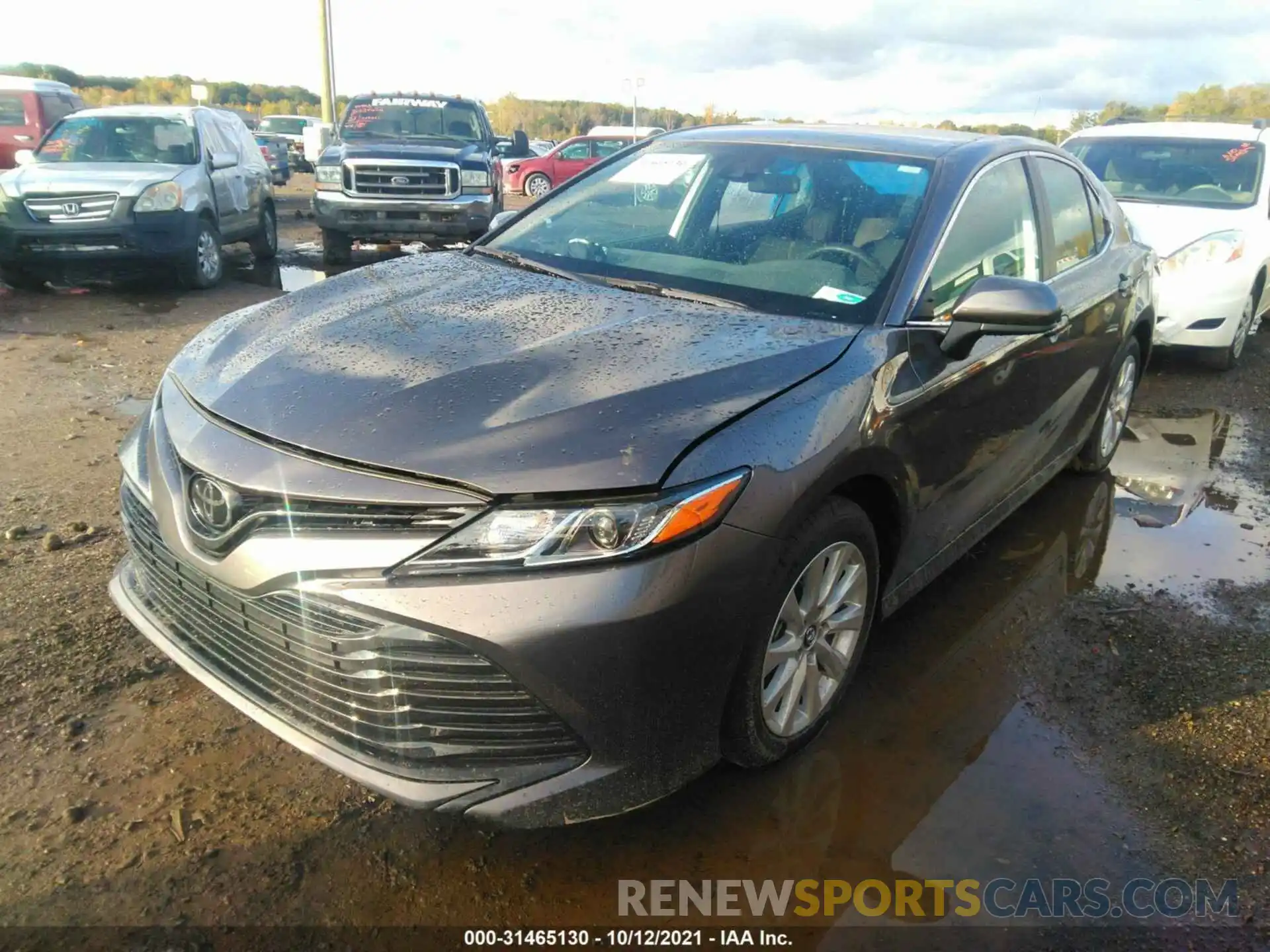 2 Photograph of a damaged car 4T1C11AK8LU919544 TOYOTA CAMRY 2020