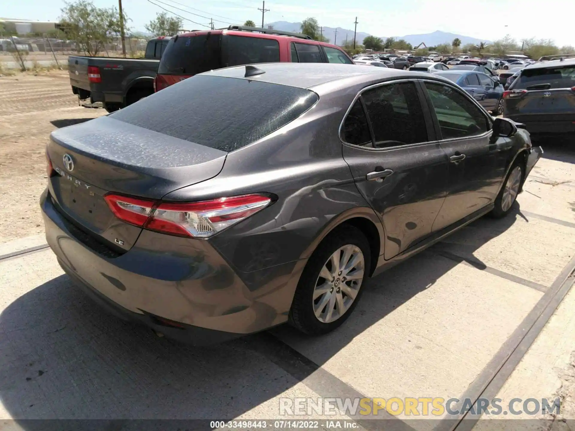 4 Photograph of a damaged car 4T1C11AK8LU920340 TOYOTA CAMRY 2020