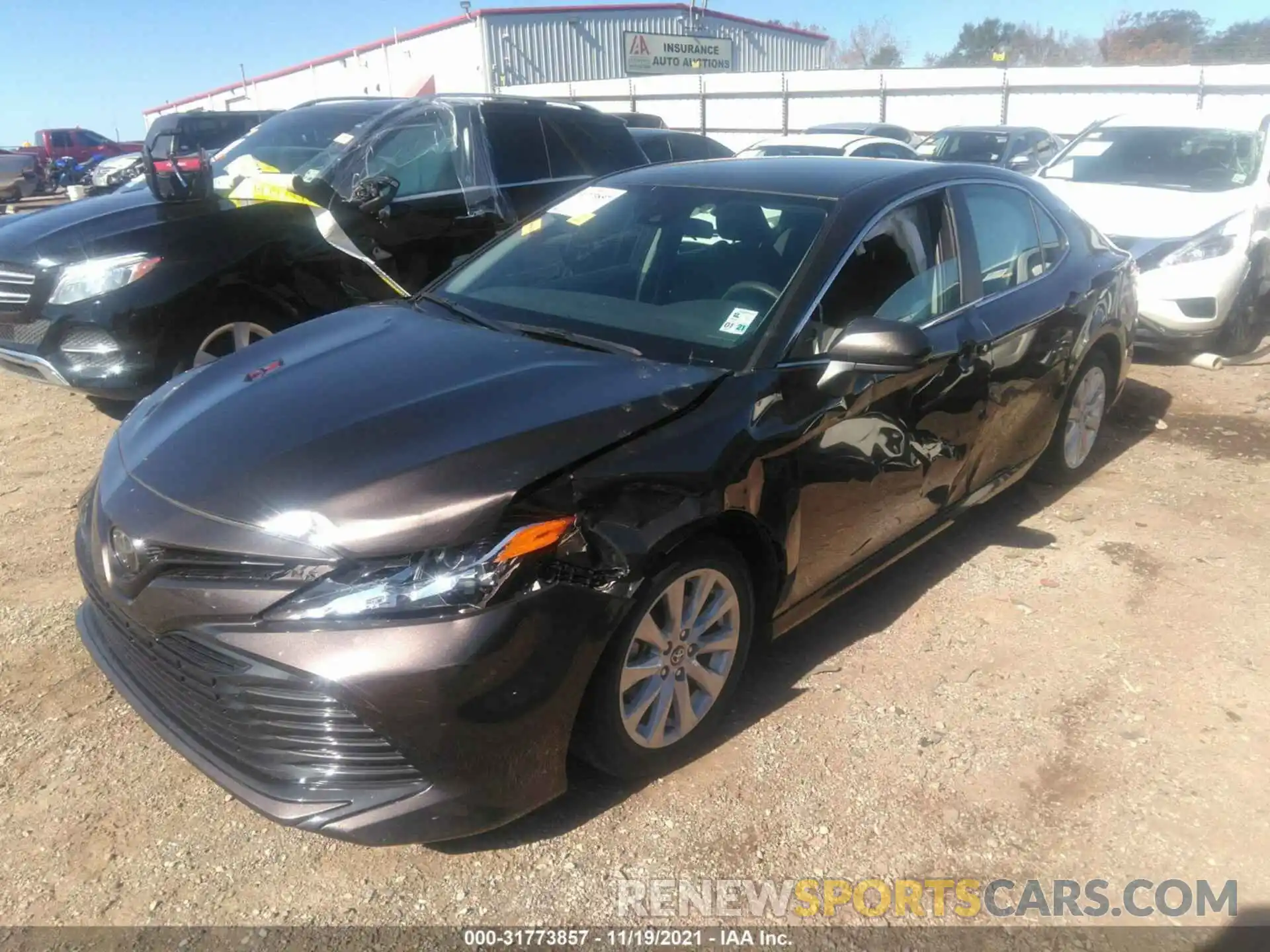 2 Photograph of a damaged car 4T1C11AK8LU925389 TOYOTA CAMRY 2020