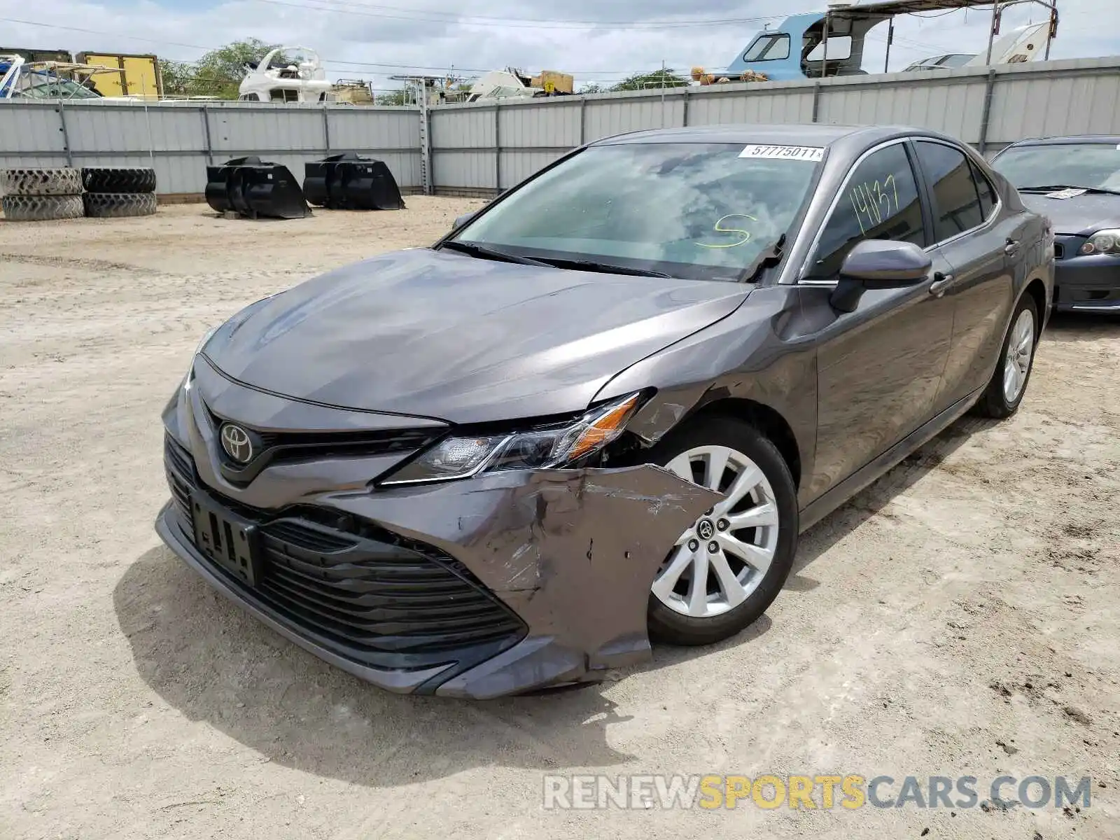 2 Photograph of a damaged car 4T1C11AK8LU930477 TOYOTA CAMRY 2020